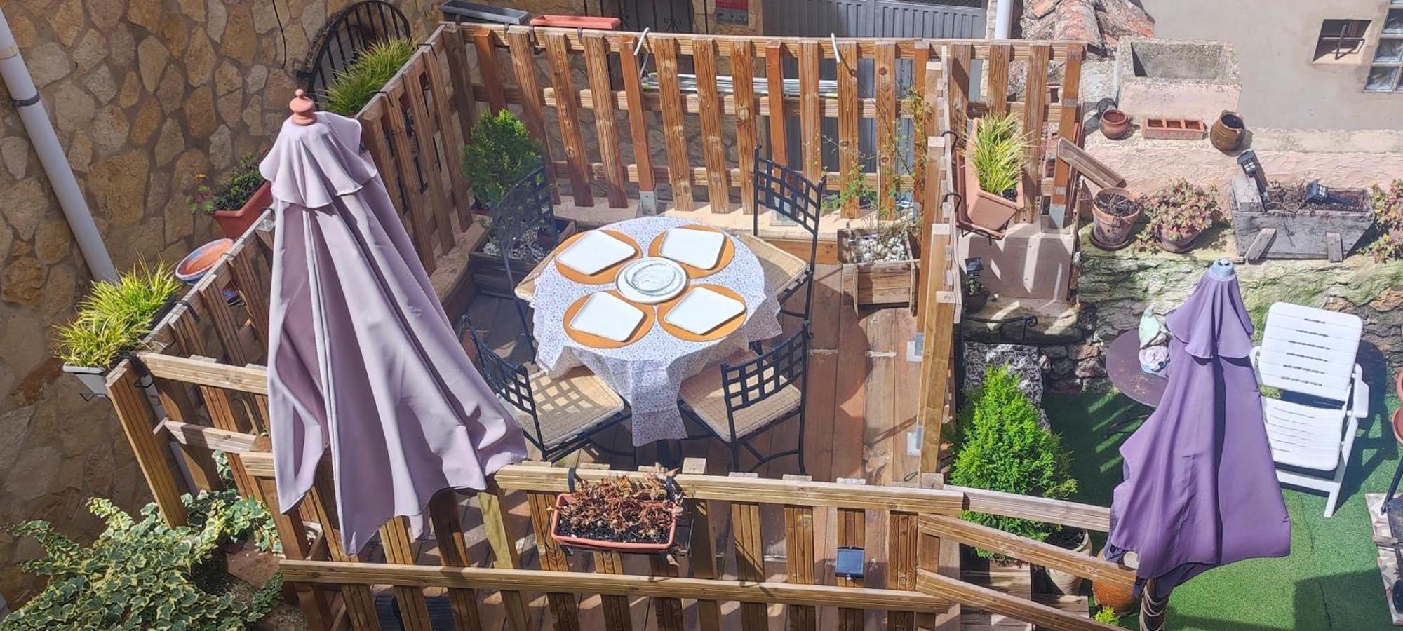 Alcoba Con Patio Del Siglo XIX Villa Villanueva de Viver ภายนอก รูปภาพ